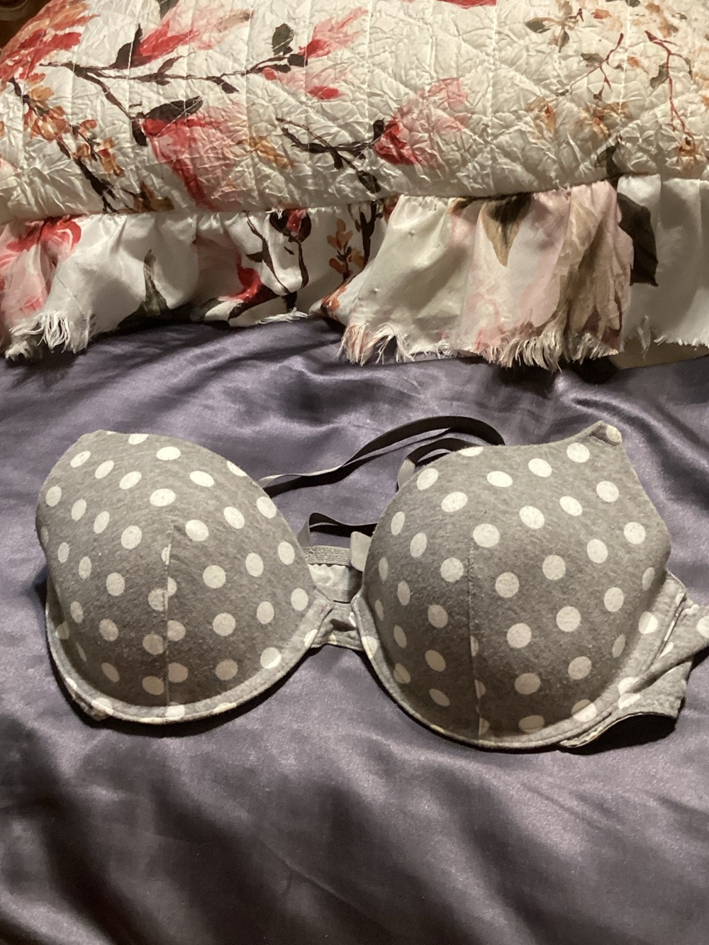 Fruit of the Loom  Polka Dot T-Shirt Bra